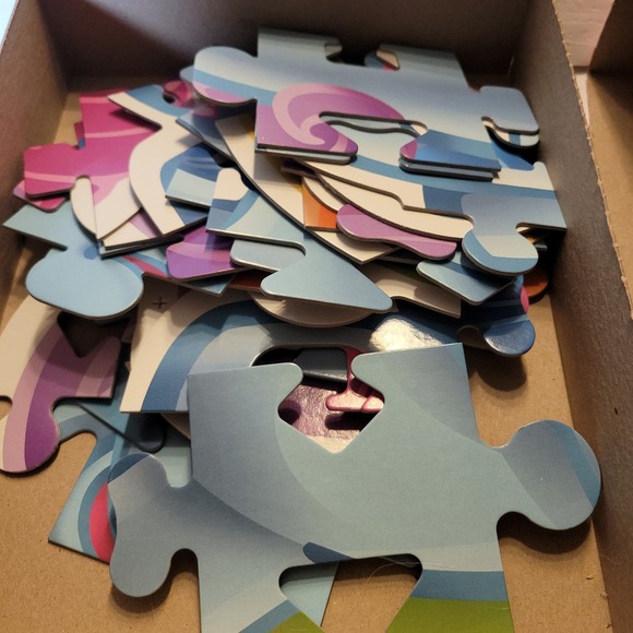 My Little Pony Kid Size Vintage Rare Puzzle 31 pcs. - Picture 5 of 7